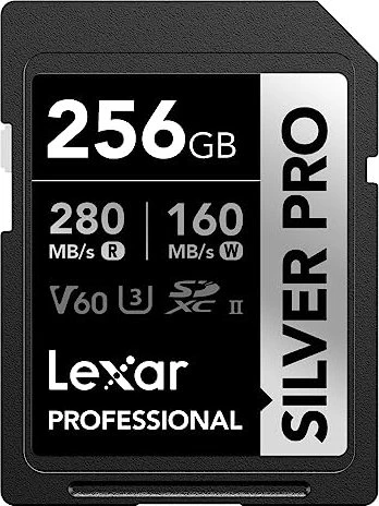 Lexar Professional SILVER PRO, SD UHS-II U3, V60