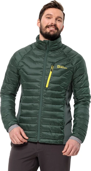 Jack Wolfskin Routeburn Pro Ins Funktionsjacke black olive/firefly (Herren)