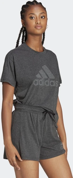 adidas Future Icons Winners 3.0 T-Shirt kurzarm black melange/grey four (Damen)