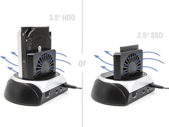 DeLOCK Dockingstation SATA 6Gb/s, USB-C 3.1 [Buchse]