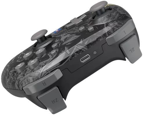 Hori Horipad Wireless Controller The Legend of Zelda Edition schwarz/grau/gold (Switch)