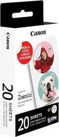 Canon ZP-2030 ZINK Sticker Fotopapier glänzend weiß, 50x76mm, 20 Blatt