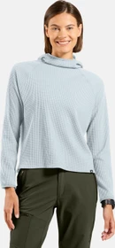 Odlo Cubic Multisport Midlayer Hooded Funktionsshirt langarm baby blue (Damen)