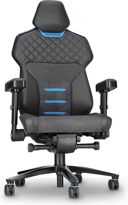 Backforce One Plus Gamingstuhl, schwarz/blau
