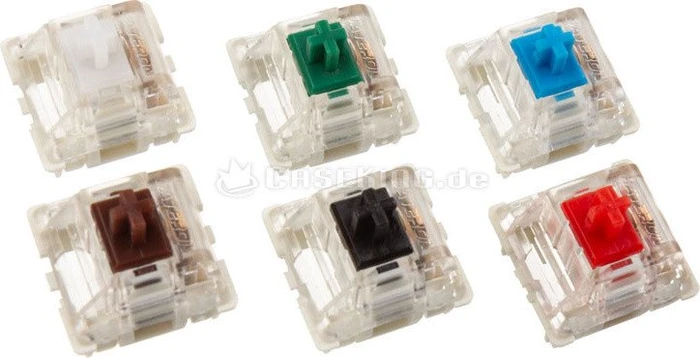 Glorious Gateron Clear Switch, 120er-Pack