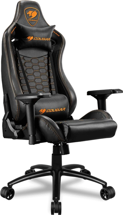 Cougar Outrider S Black Gamingstuhl, schwarz