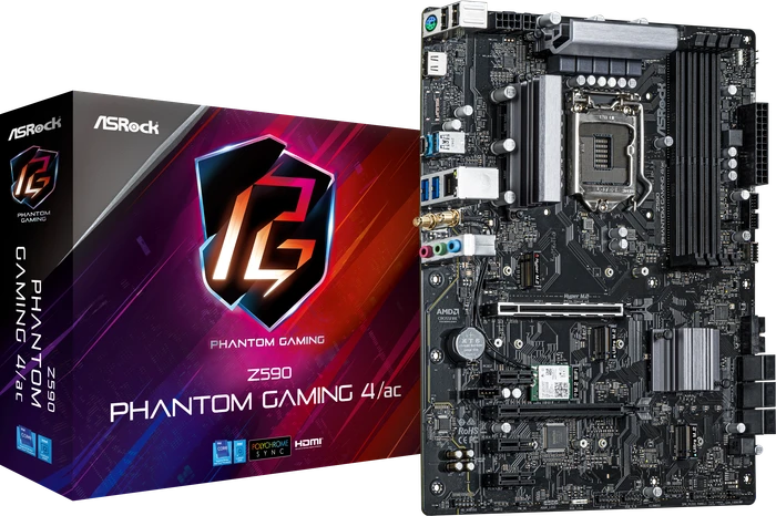 ASRock Z590 Phantom Gaming 4/ac (Intel 1200)