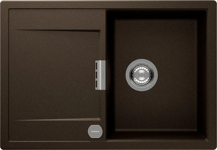 Schock Mono D-100S Einbau Becken reversibel bronze inkl. Schneidebrett