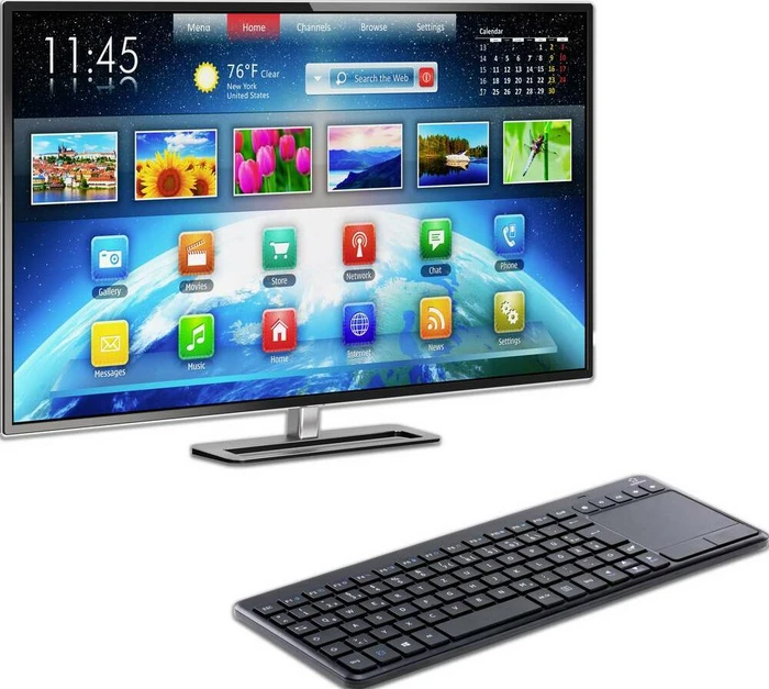 Renkforce MT-1006 Funktastatur mit Touchpad, USB, DE