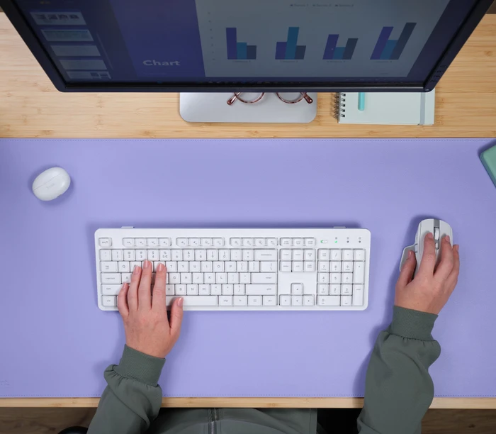 Trust Benya XXL Desk Pad, 900x430mm, violett