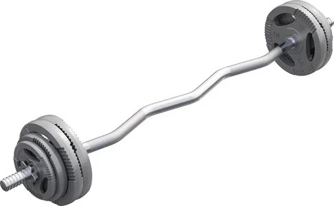 Gorilla Sports Gusseisen Gripper Sternverschluss Sz-Curl Set 35kg