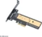 Akasa M.2 SSD to PCIe adapter card with heatsink cooler Vorschaubild