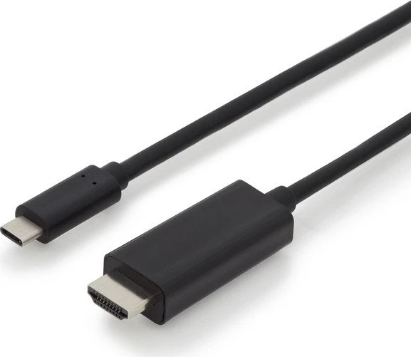 Digitus USB-C 3.1 [Stecker] auf HDMI [Stecker] Adapterkabel, 2m