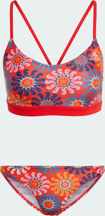 adidas x FARM Rio Bikini-Set vivid red/bliss pink (Damen)