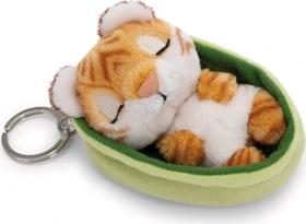 Nici Sleeping Pets Tiger Schlüsselanhänger 8cm