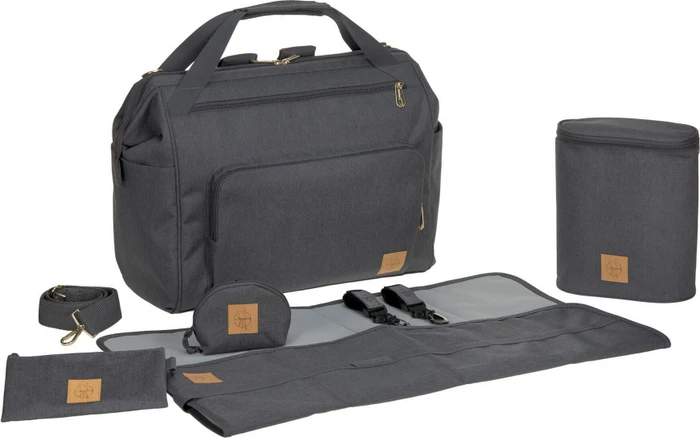 Lässig Glam Goldie Twin Backpack anthracite