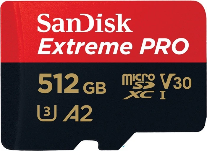 SanDisk Extreme PRO, microSD UHS-I U3, A1, V30, Rev-CZ