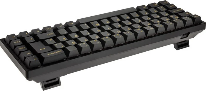 Akko 3068B Plus, Black & Gold, LEDs RGB, V3 Cream Yellow, USB/Bluetooth, DE