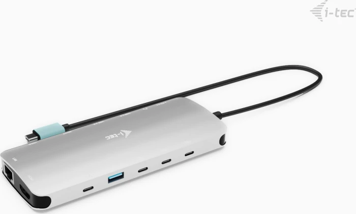 i-tec Metal Nano 3x Display Dock, USB PD 140W, USB-C 3.1 [Stecker]