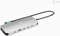 i-tec Metal Nano 3x Display Dock, USB PD 140W, USB-C 3.1 [Stecker] Vorschaubild