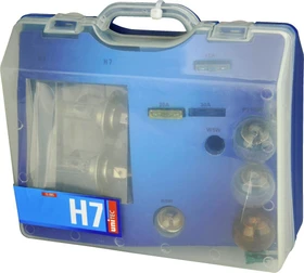 uniTEC Ersatzlampen Koffer 2x H7