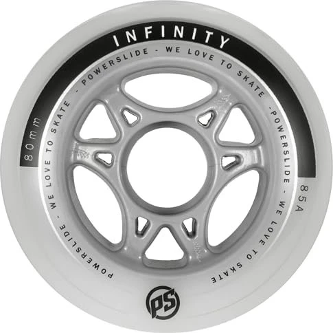 Powerslide Infinity II Inline-Skate Rollen 80mm weiß