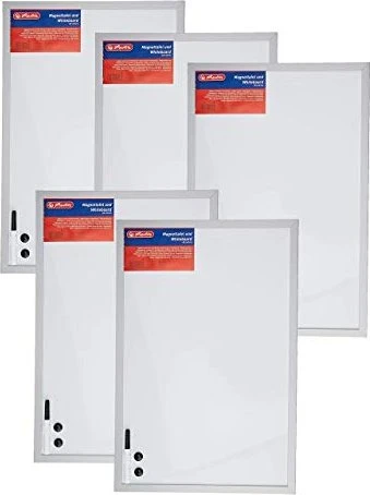 Herlitz Whiteboard, silber, 40x60cm