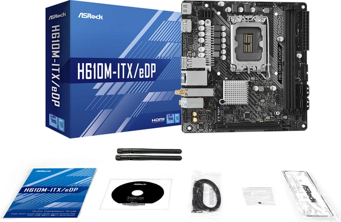 ASRock H610M-ITX/eDP (Intel 1700)