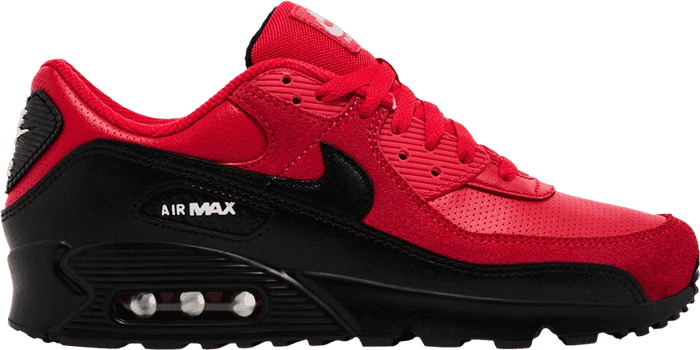 Nike Air Max 90 speed red/white/wolf grey/black (Herren)