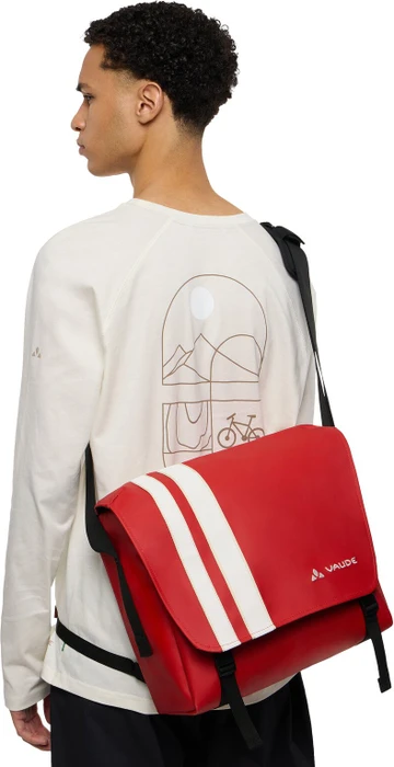 Vaude Aguni Reise Umhängetasche rot (49138-200) – Bild 3 von 11
