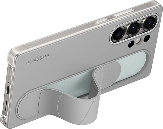 Samsung Standing Grip Case für Galaxy S25 Ultra grau