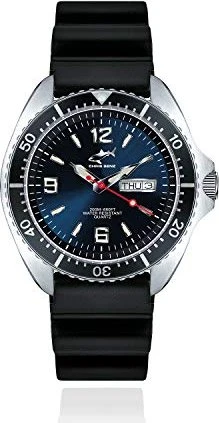 Chris Benz ONE Man 200m Taucheruhr tiefseeblau