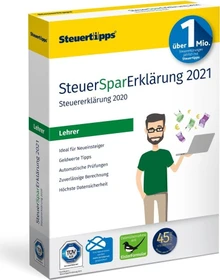 Akademische Arbeitsgemeinschaft SteuerSparErklärung für Lehrer 2021 (deutsch) (PC)