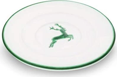 Gmundner Keramik Grüner Hirsch Mokka-/Espresso-Untertasse 11cm