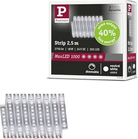 Paulmann MaxLED 1000 Strip LED-Streifen Erweiterung neutralweiß 2.5m