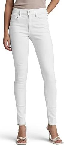 G-Star 3301 Skinny Jeans paper white gd (Damen)