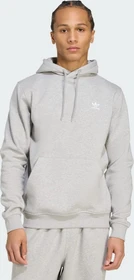 adidas Trefoil Essentials Hoodie medium grey heather/white (Herren)