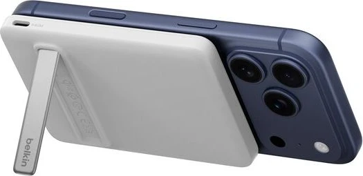 Belkin BoostCharge Magnetische Powerbank mit Qi2 5000mAh weiß