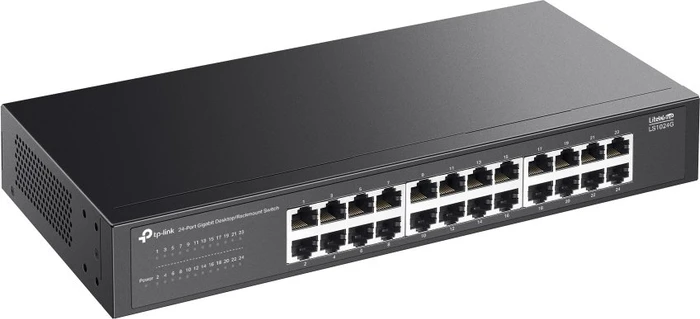 TP-Link LS100 LiteWave Desktop Gigabit Switch, 24x RJ-45