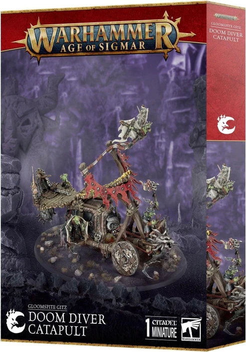 Games Workshop Warhammer Age of Sigmar - Gloomspite Gitz - Doom Diver Catapult
