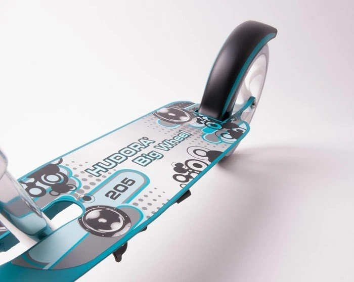 Hudora Big Wheel 205 Scooter türkis