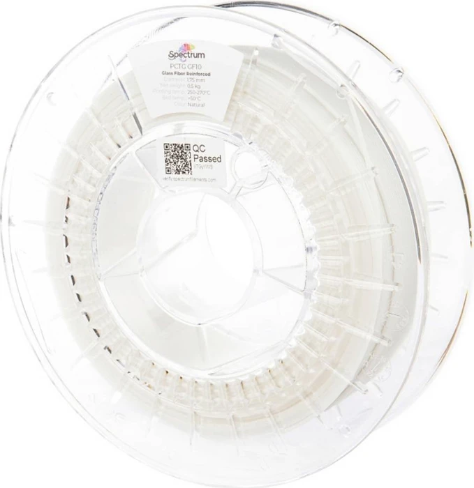 Spectrum PCTG-GF, weiß, Spule, 1.75mm, 500g