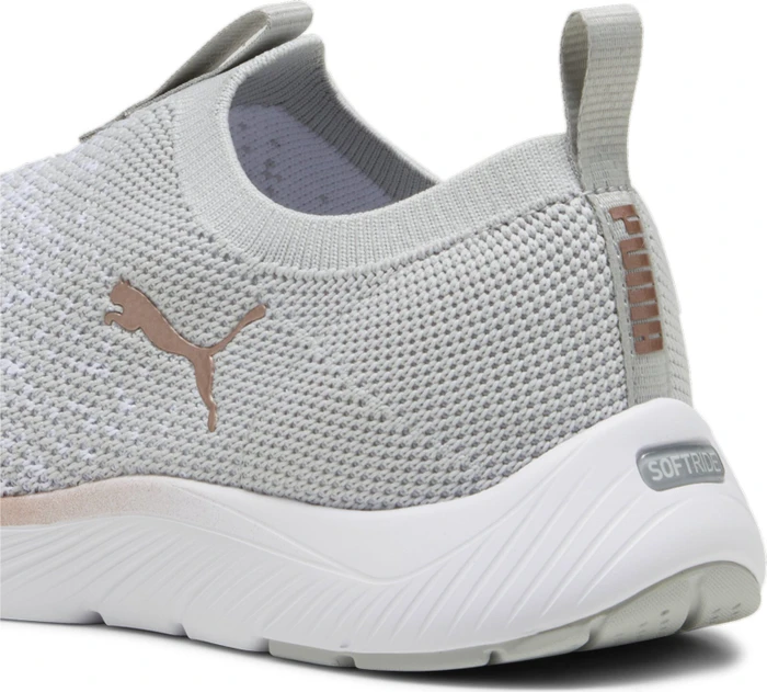 Puma Softride Premier Slip-On ash gray/puma white/rose gold (Damen)