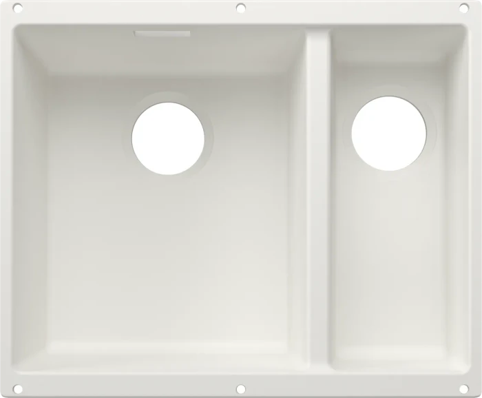 Blanco Subline 340/160-U Unterbau Becken links weiß