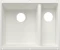 Blanco Subline 340/160-U Unterbau Becken links weiß Vorschaubild