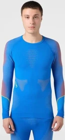 UYN Ambityon Funktionsshirt langarm fresh blue/orange shiny/yellow shiny (Herren)