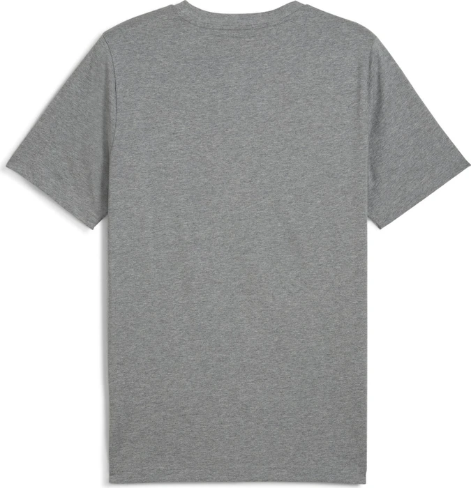 Puma Essentials No.1 Logo T-Shirt kurzarm medium grey heather