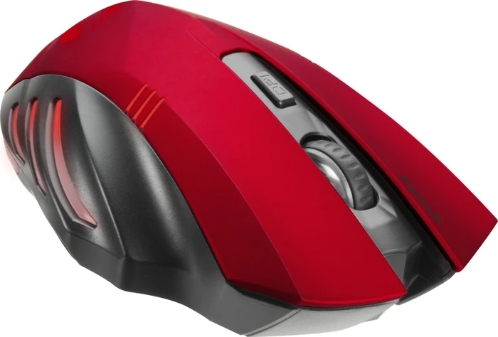 Speedlink Fortus Gaming Mouse Wireless schwarz/rot, USB
