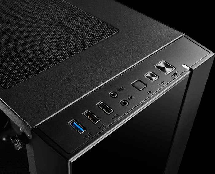 DeepCool Matrexx 55 ADD-RGB schwarz, Glasfenster