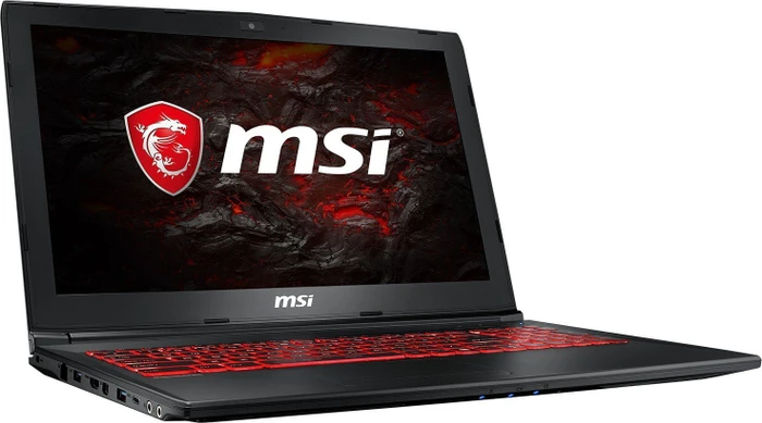 MSI GL62M 7RD-077, Core i7-7700HQ, 16GB RAM, 1TB HDD, GeForce GTX 1050, DE